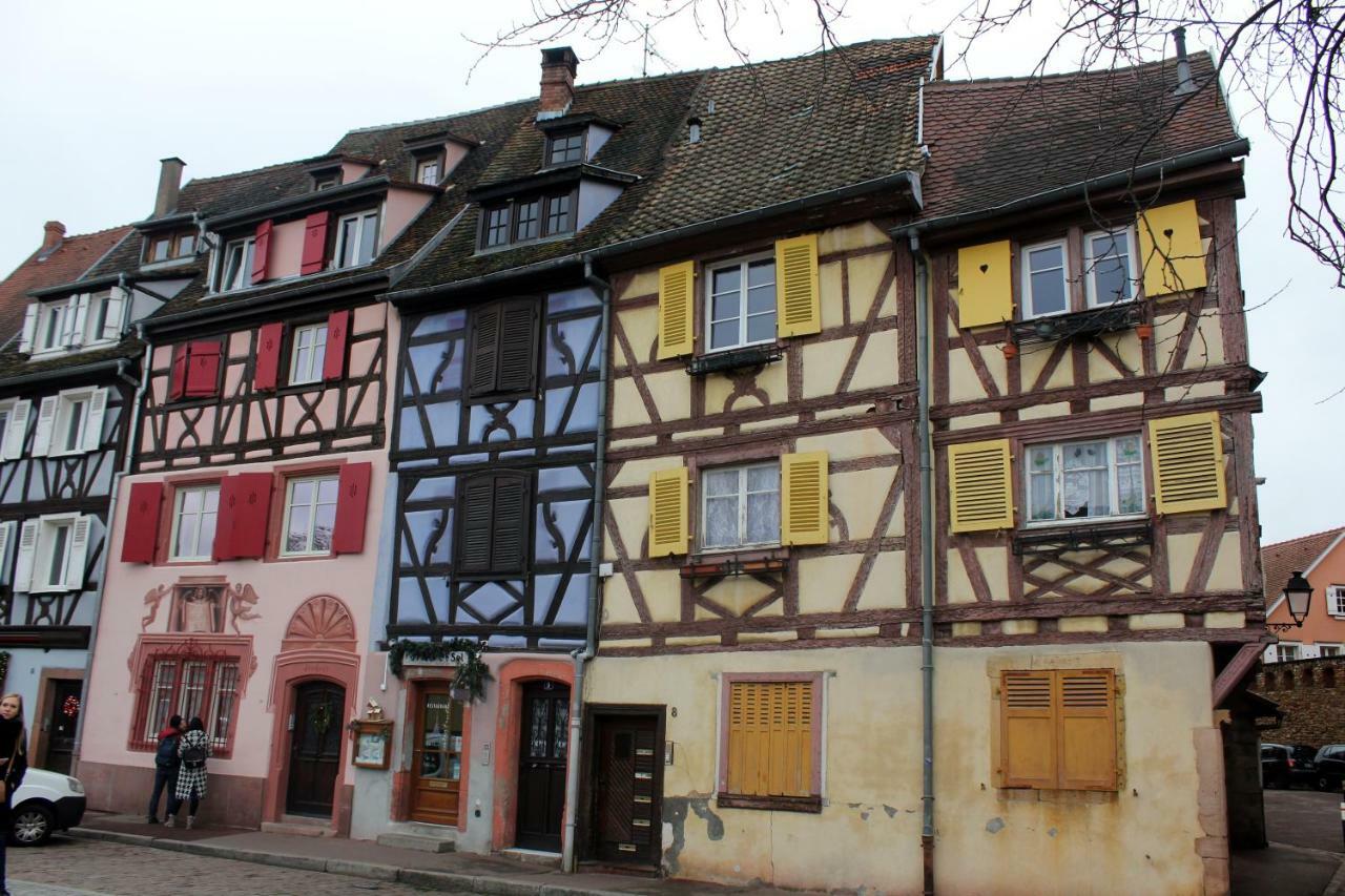 Gite Des 5 Cigognes Rouge Mittelwihr Exteriér fotografie